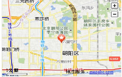 方位地图