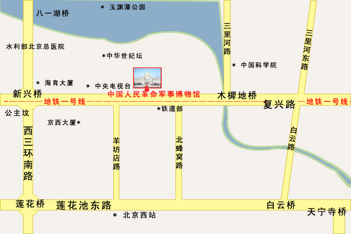 方位地图