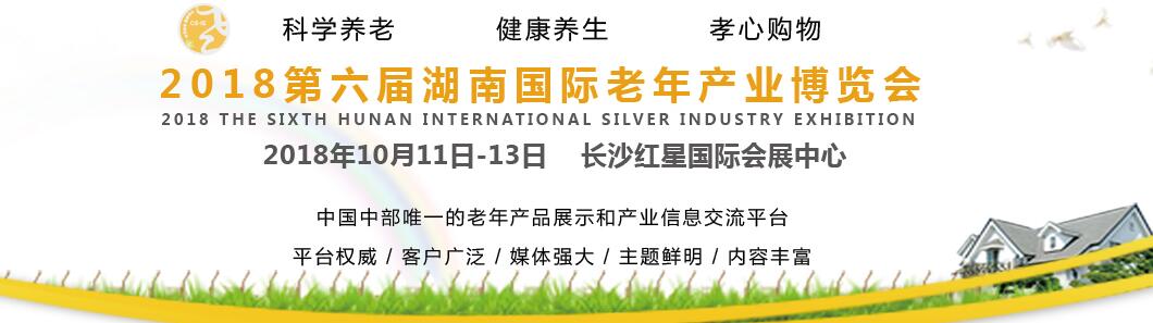 2018年第六届中国湖南国际老年产业博览会