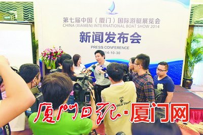 厦门：国际游艇展将办 全球豪华游艇"争艳"五缘湾