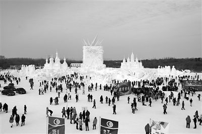 第27届太阳岛雪博会开幕  以“数字雪博”为主题