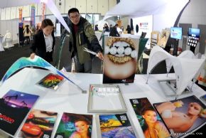 南京国际广告技术设备、LED及标识标牌展览会开幕