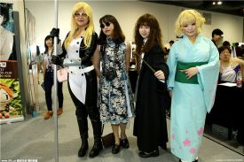 2015上海漫控潮流博览会　中外漫迷Cosplay狂欢派对惊爆眼球(组图)