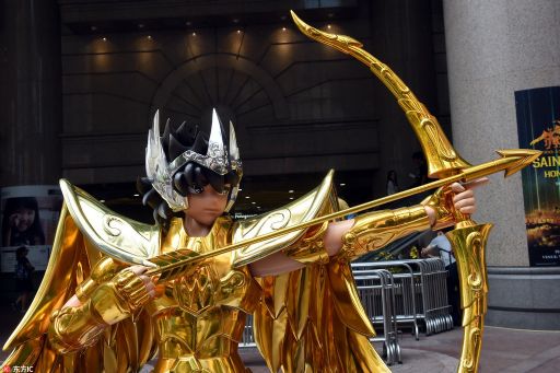 香港“圣斗士星矢30周年展”满满童年回忆