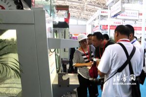 第十二届天津机博会在天津梅江会展中心开幕