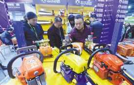 第二届中国（台州）农机展览会昨开幕
