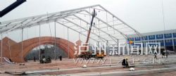 聚焦泸州农交会 布展工作正紧锣密鼓进行